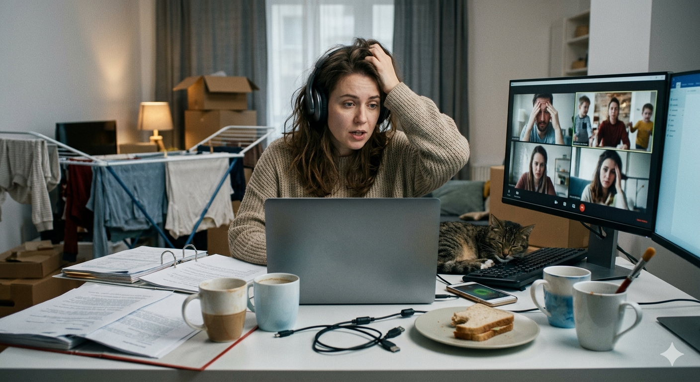 Distributed team collaborating across locations using connected digital workflows